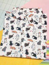 Load image into Gallery viewer, Cat Fan Club Button Up Shirt