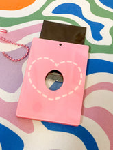 Load image into Gallery viewer, 'No thoughts, head empty' photo holder keychain