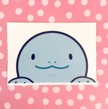 Load image into Gallery viewer, Quagsire Peeker Sticker
