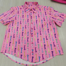 Load image into Gallery viewer, Long Cats Button Up Shirt