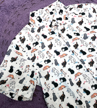 Load image into Gallery viewer, Cat Fan Club Button Up Shirt