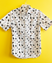 Load image into Gallery viewer, Cat Fan Club Button Up Shirt