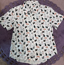 Load image into Gallery viewer, Cat Fan Club Button Up Shirt