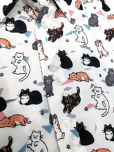 Load image into Gallery viewer, Cat Fan Club Button Up Shirt
