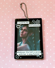 Load image into Gallery viewer, I could fix her photo holder keychain