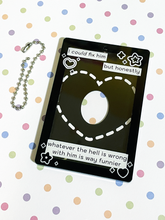 Load image into Gallery viewer, I could fix him photo holder keychain