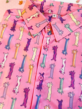 Load image into Gallery viewer, Long Cats Button Up Shirt