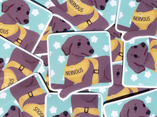 Load image into Gallery viewer, Nervous Dog Vinyl Sticker