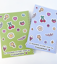 Load image into Gallery viewer, Reusable Sticker Saver Books