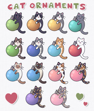Load image into Gallery viewer, Cat Ornaments