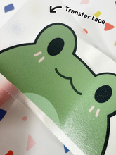 Load image into Gallery viewer, Frog Peeker Sticker