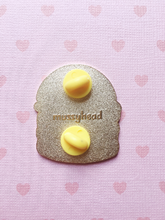 Load image into Gallery viewer, Hamburger Cat Hard Enamel Pin - mussyhead