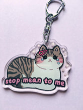 Load image into Gallery viewer, Stop Mean to Me Acrylic Keychain - mussyhead
