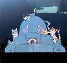 Load image into Gallery viewer, Alphonse Elric Peeker Sticker