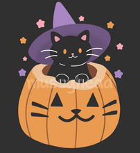 Load image into Gallery viewer, Witch's Familiar - Black Cat Sweatshirt
