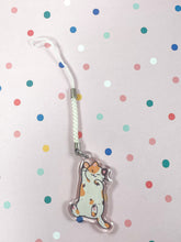 Load image into Gallery viewer, Calico Cat Phone Charm