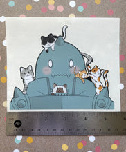Load image into Gallery viewer, Alphonse Elric Peeker Sticker