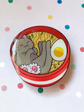 Load image into Gallery viewer, Ramen Cat Acrylic Phone Grip