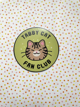 Load image into Gallery viewer, Cat Fan Club Vinyl Stickers
