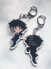 Load image into Gallery viewer, Cowboy Bebop | Spike Spiegel Acrylic Keychain