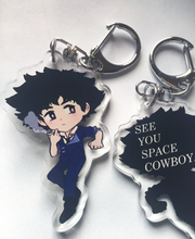 Load image into Gallery viewer, Cowboy Bebop | Spike Spiegel Acrylic Keychain