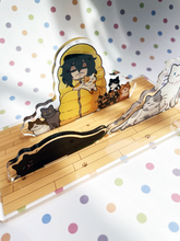 Load image into Gallery viewer, Aizawa &amp; Cats Acrylic Stand
