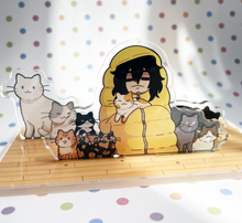 Load image into Gallery viewer, Aizawa &amp; Cats Acrylic Stand
