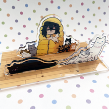 Load image into Gallery viewer, Aizawa &amp; Cats Acrylic Stand
