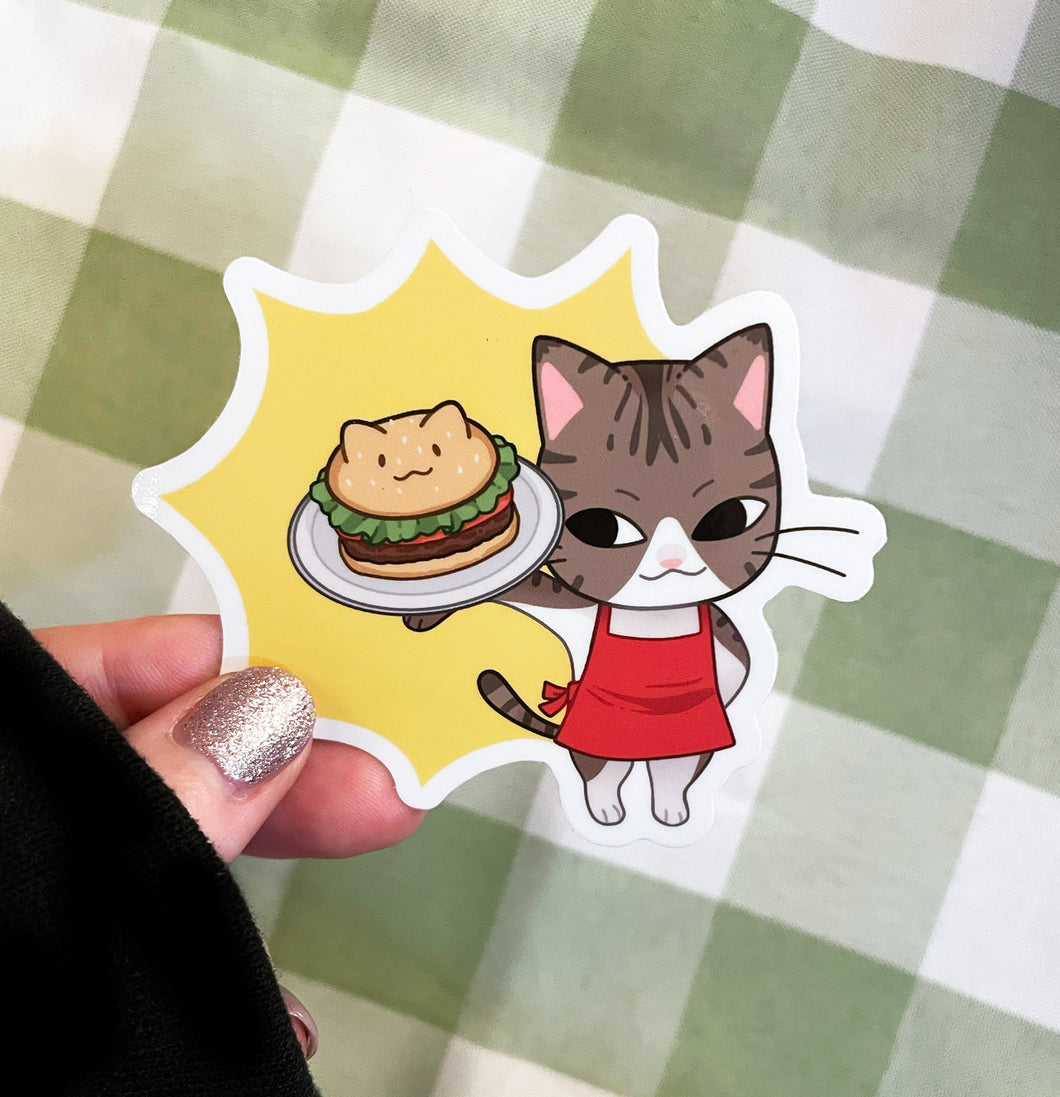 Burger Chef Vinyl Sticker