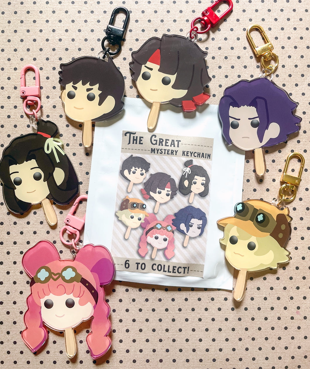 Great Ace Attorney Popsicle Blind Bags