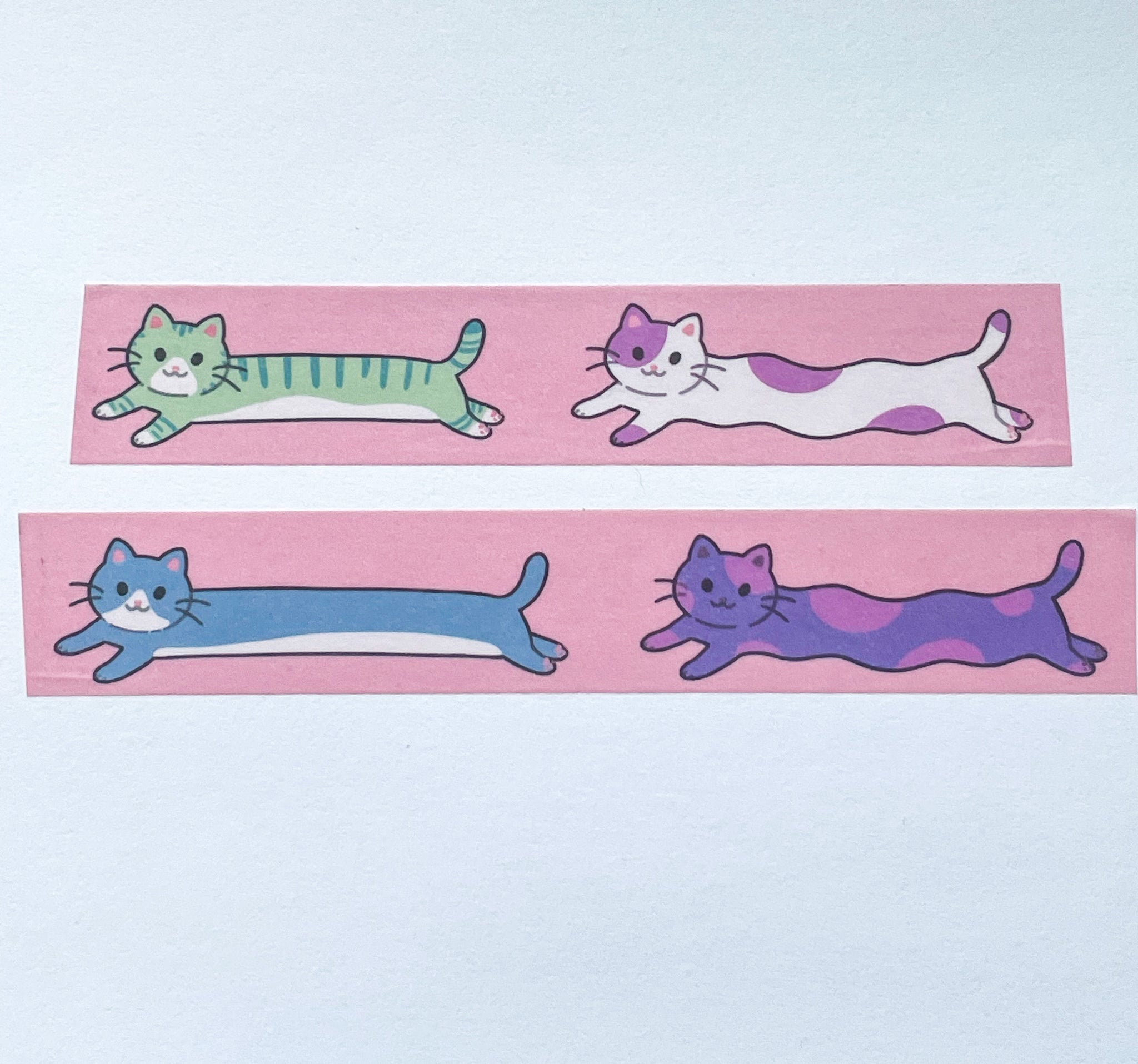 Long cats washi tape – mussyhead