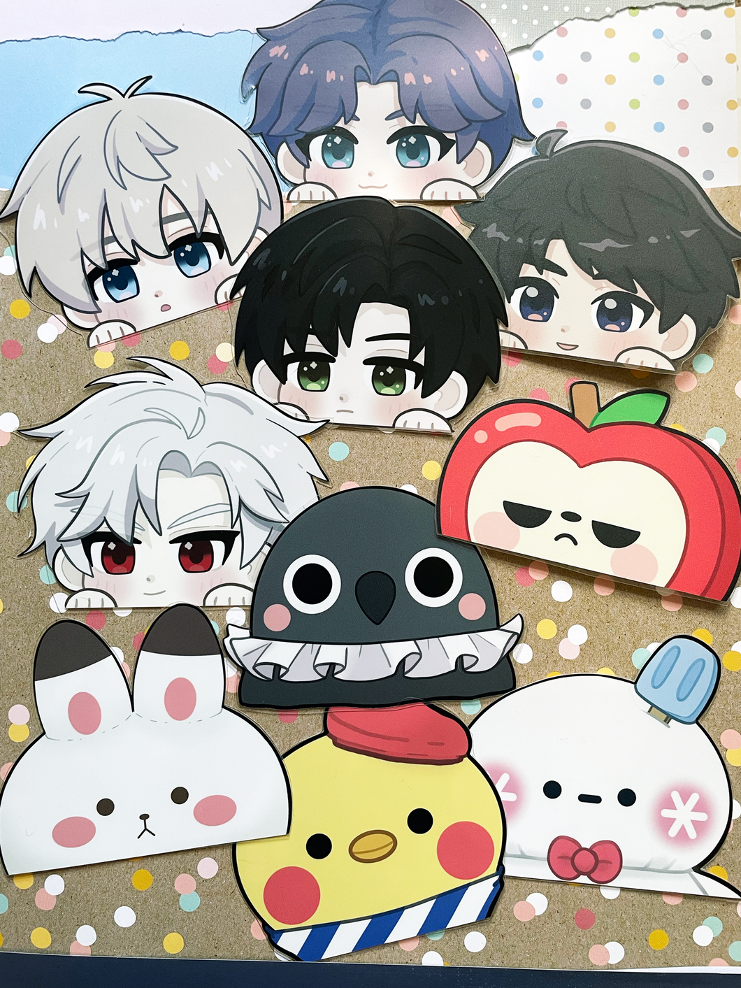 LaDS Peeker Stickers