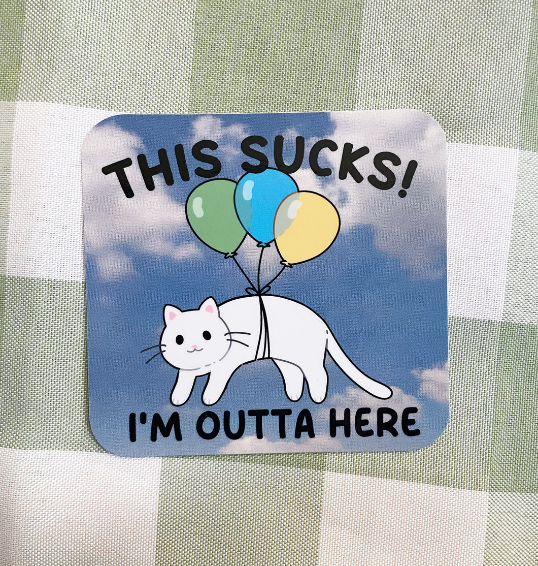 'This sucks!' Vinyl Sticker