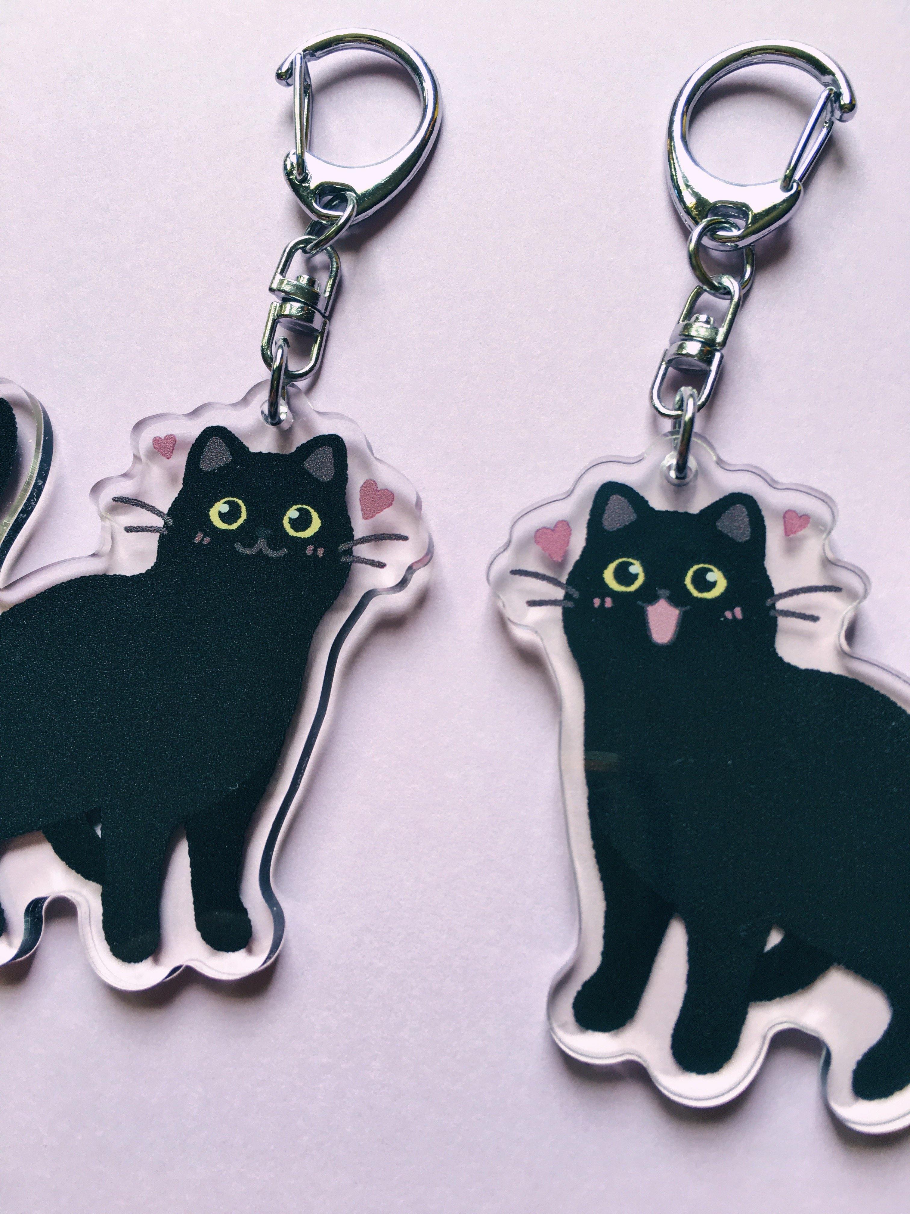 【しゅう】DMS Black Cat EPS 5‘8 Unique Lisa Parker Black Cat Figurine for Halloween and Decor