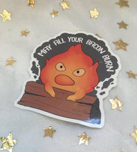 Load image into Gallery viewer, Vinyl Calcifer Sticker - mussyhead
