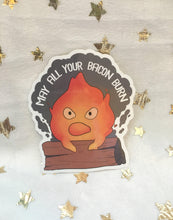 Load image into Gallery viewer, Vinyl Calcifer Sticker - mussyhead
