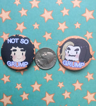 Load image into Gallery viewer, Game Grumps Matte Button Set! | Grump, Not so grump - mussyhead
