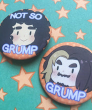 Load image into Gallery viewer, Game Grumps Matte Button Set! | Grump, Not so grump - mussyhead
