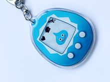 Load image into Gallery viewer, Dragon Quest Slime Tamagotchi keychain
