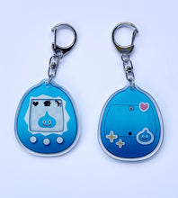 Load image into Gallery viewer, Dragon Quest Slime Tamagotchi keychain
