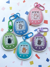 Load image into Gallery viewer, Tamagotchi Cat Keychains
