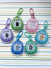 Load image into Gallery viewer, Tamagotchi Cat Keychains
