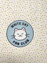 Load image into Gallery viewer, Cat Fan Club Vinyl Stickers
