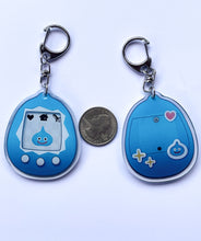 Load image into Gallery viewer, Dragon Quest Slime Tamagotchi keychain
