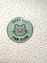 Load image into Gallery viewer, Cat Fan Club Vinyl Stickers
